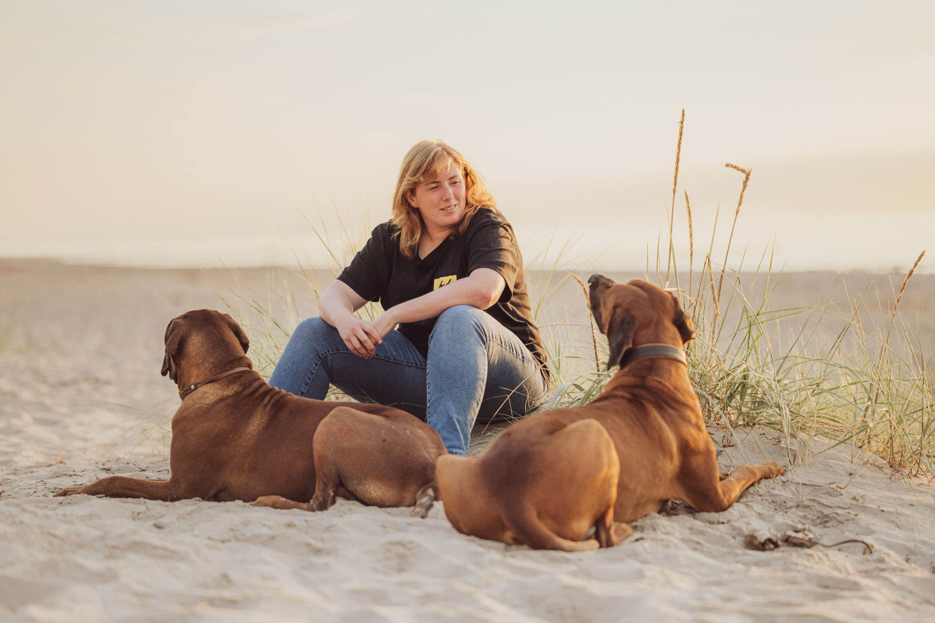 Businessportrait Hundetrainer an der Ostsee