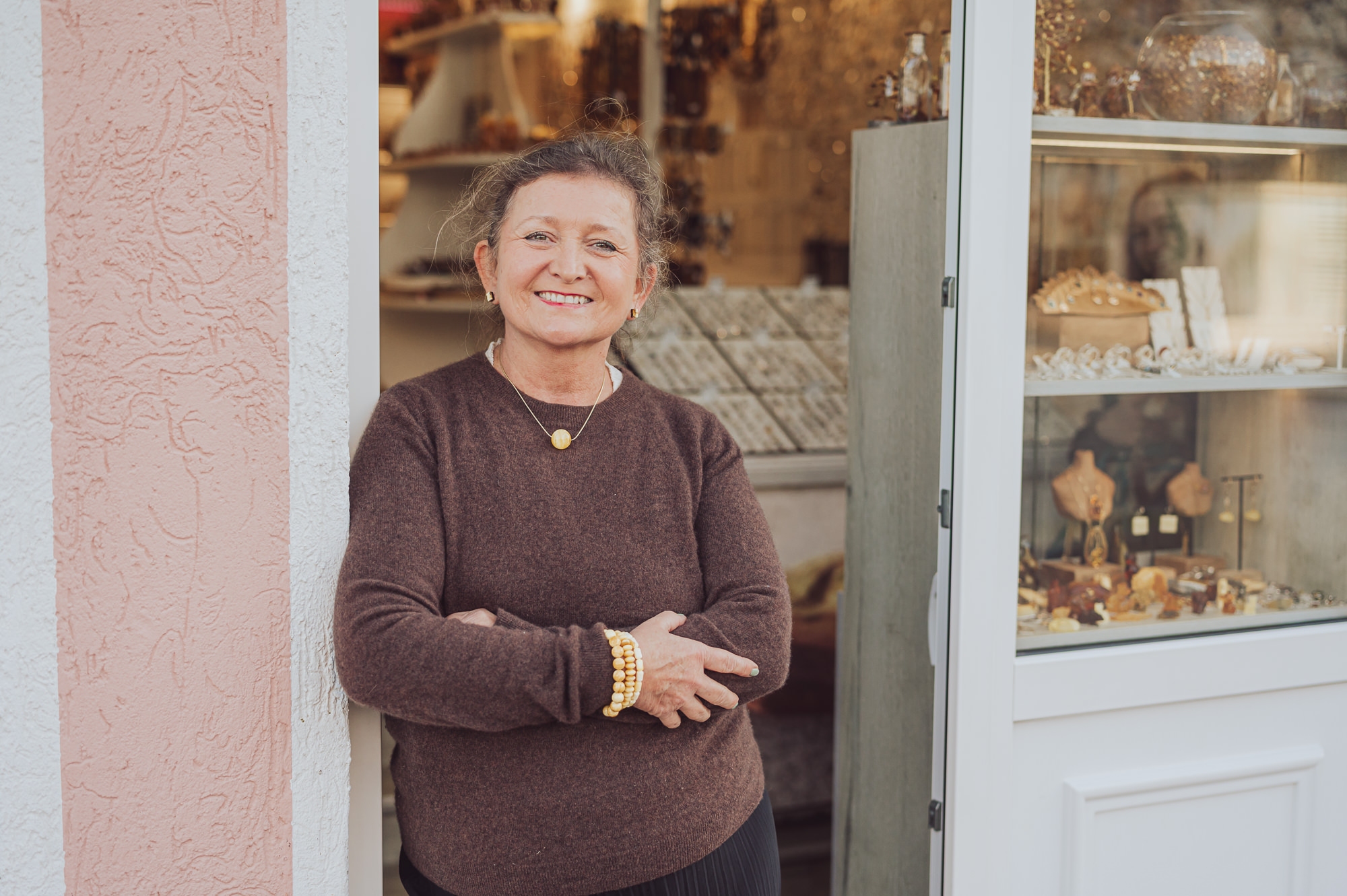 Inhaberin Unternehmensreportage Schmuck Shop