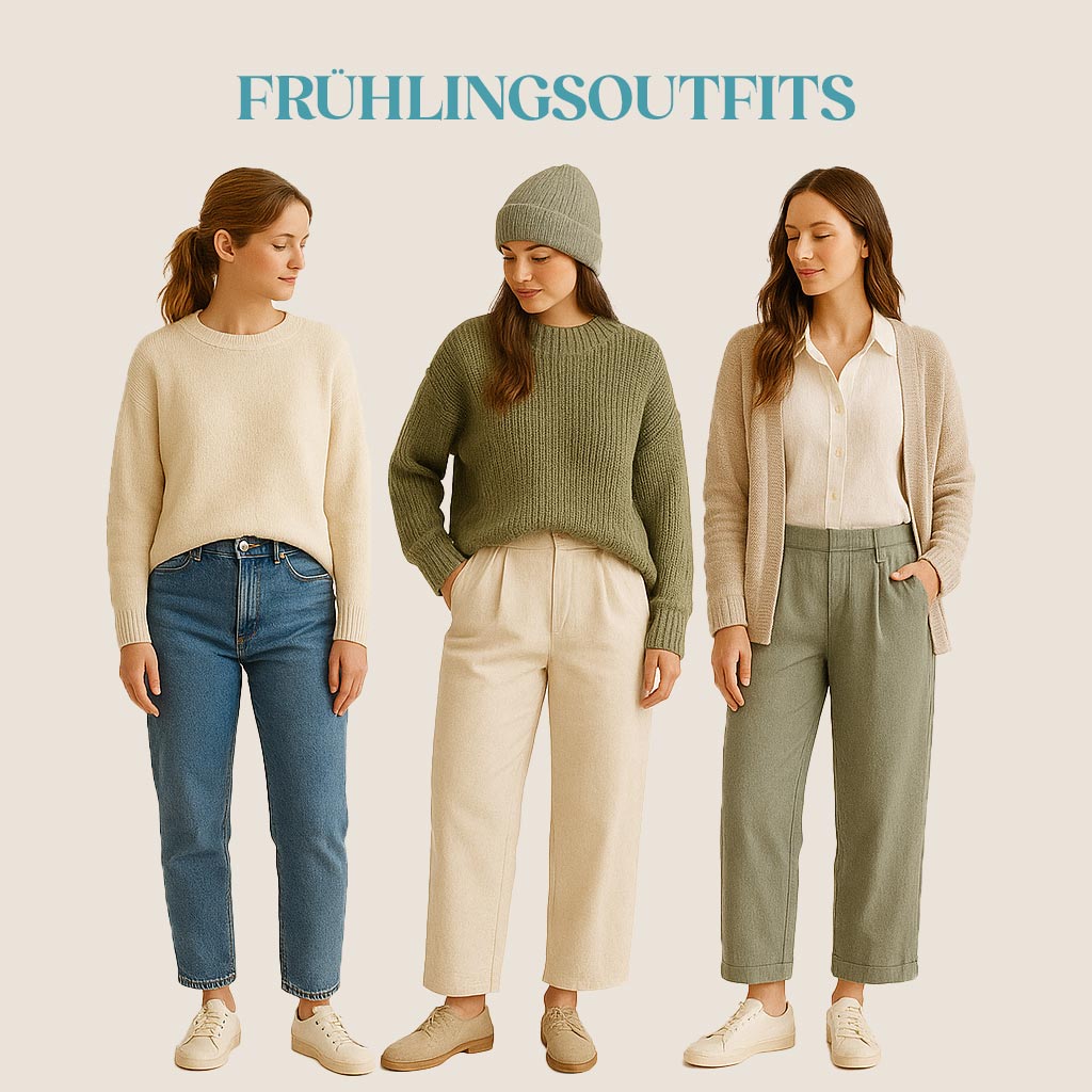 Outfit-Ideen Fotoshooting mit Hund Frühling