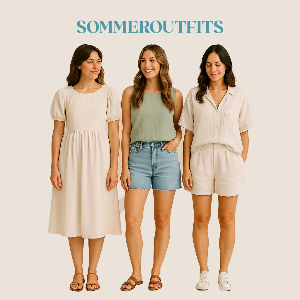 Outfit-Ideen Fotoshooting mit Hund Sommer